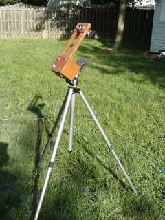 Complete scope on tripod